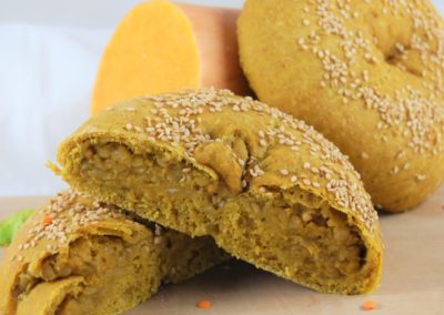 ORIENTALISCH GEFÜLLTER BAGEL