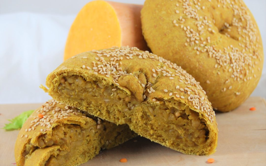 ORIENTALISCH GEFÜLLTER BAGEL