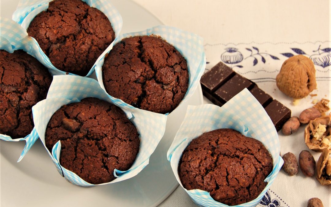 SCHOKOLADEN-NUSS-MUFFINS