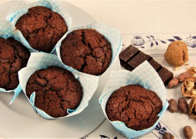 SCHOKOLADEN-NUSS-MUFFINS