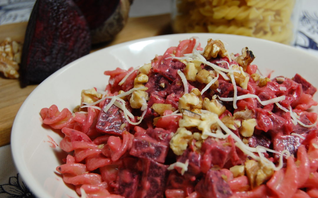 RAUNER PASTA MIT KREN-WALNUSSSAUCE