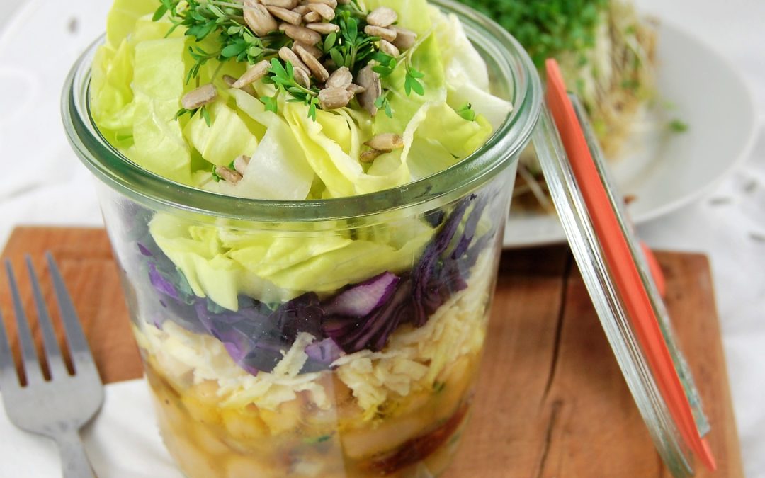 SALAT IM GLAS