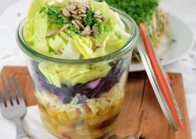 SALAT IM GLAS