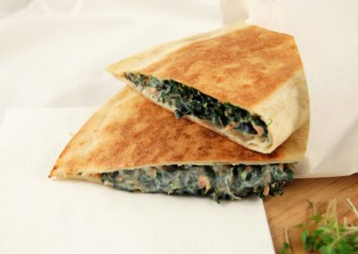 SCHNELLE GEMÜSE-TORTILLAS